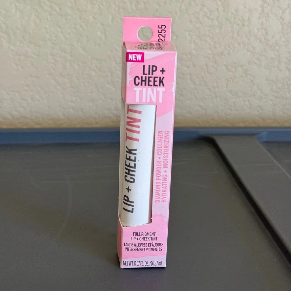 Hard Candy Lip + Cheek Tint Women 0.57oz Coral 2255 Don't Coral New Moisturizing